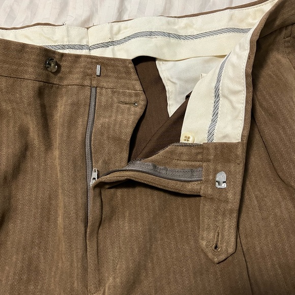 Dark khaki Berle pants 40 - Picture 2 of 11